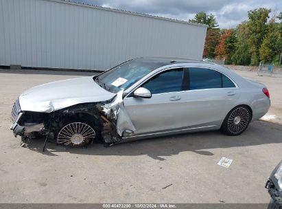 Lot #3034053724 2016 MERCEDES-BENZ S 550 4MATIC