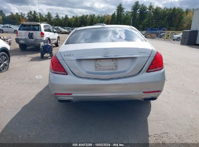 Lot #3034053724 2016 MERCEDES-BENZ S 550 4MATIC