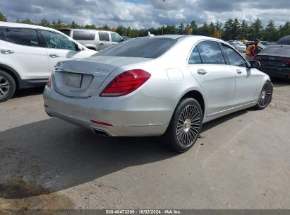 Lot #3034053724 2016 MERCEDES-BENZ S 550 4MATIC