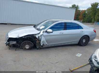 Lot #3034053724 2016 MERCEDES-BENZ S 550 4MATIC