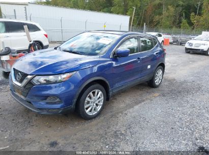 Lot #2997777437 2021 NISSAN ROGUE SPORT S AWD XTRONIC CVT