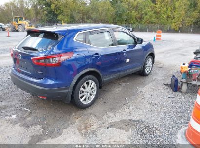 Lot #2997777437 2021 NISSAN ROGUE SPORT S AWD XTRONIC CVT