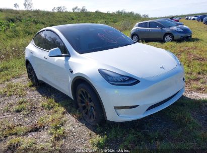 Lot #2992827054 2023 TESLA MODEL Y AWD/LONG RANGE DUAL MOTOR ALL-WHEEL DRIVE