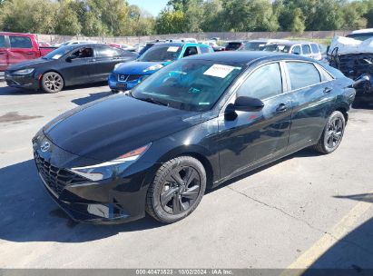 Lot #2990356101 2022 HYUNDAI ELANTRA SEL