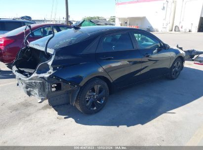 Lot #2990356101 2022 HYUNDAI ELANTRA SEL