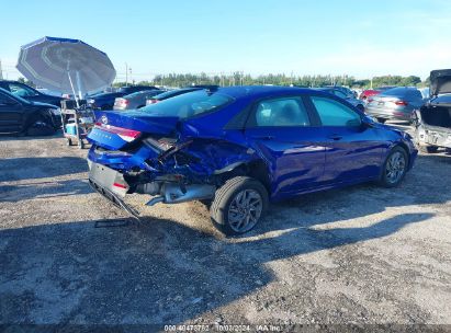 Lot #2996534751 2024 HYUNDAI ELANTRA SEL