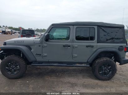 Lot #2996534761 2023 JEEP WRANGLER 4-DOOR WILLYS SPORT 4X4