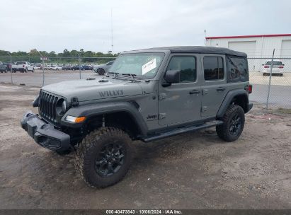 Lot #2996534761 2023 JEEP WRANGLER 4-DOOR WILLYS SPORT 4X4