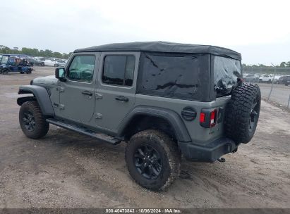 Lot #2996534761 2023 JEEP WRANGLER 4-DOOR WILLYS SPORT 4X4