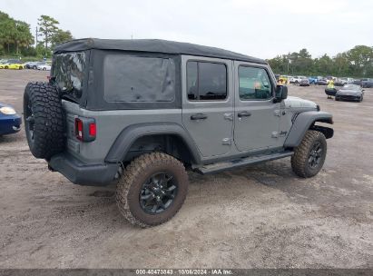 Lot #2996534761 2023 JEEP WRANGLER 4-DOOR WILLYS SPORT 4X4