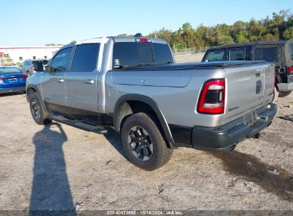 Lot #2990350553 2020 RAM 1500 REBEL  4X4 5'7 BOX