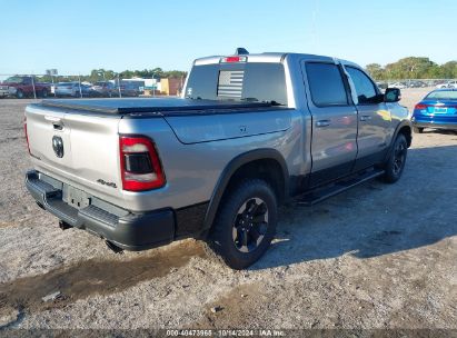 Lot #2990350553 2020 RAM 1500 REBEL  4X4 5'7 BOX