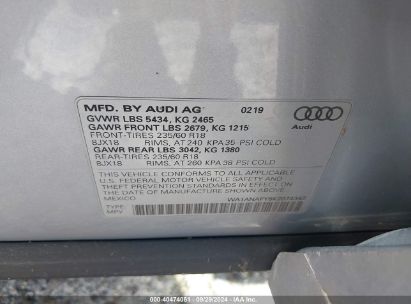 Lot #3035077364 2019 AUDI Q5 45 PREMIUM