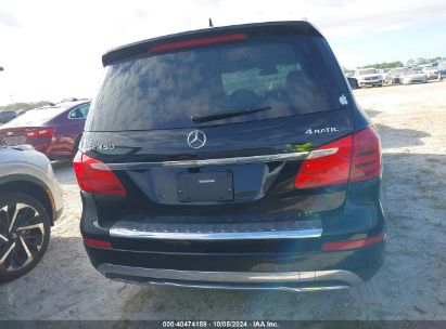 Lot #2996534741 2016 MERCEDES-BENZ GL 450 4MATIC