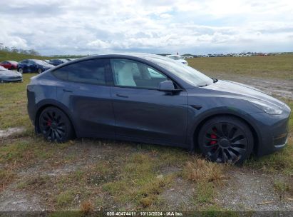 Lot #2995286140 2023 TESLA MODEL Y PERFORMANCE DUAL MOTOR ALL-WHEEL DRIVE