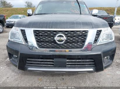 Lot #2992826937 2020 NISSAN ARMADA PLATINUM 2WD