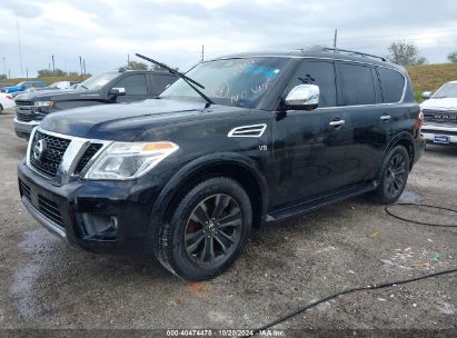 Lot #2992826937 2020 NISSAN ARMADA PLATINUM 2WD