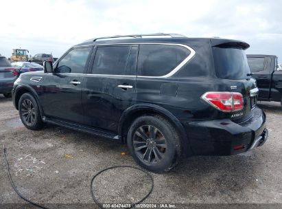 Lot #2992826937 2020 NISSAN ARMADA PLATINUM 2WD