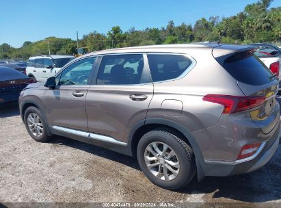 Lot #2990350526 2020 HYUNDAI SANTA FE SE