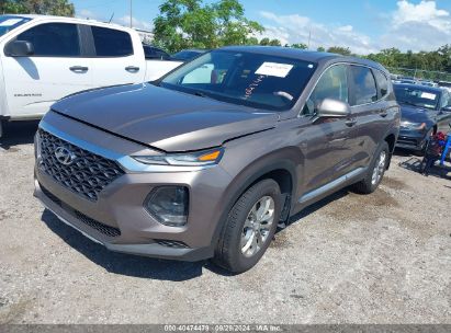 Lot #2990350526 2020 HYUNDAI SANTA FE SE