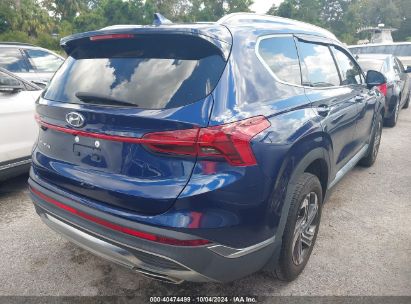 Lot #3035077362 2022 HYUNDAI SANTA FE SEL