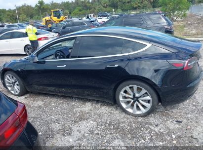 Lot #2996534724 2019 TESLA MODEL 3