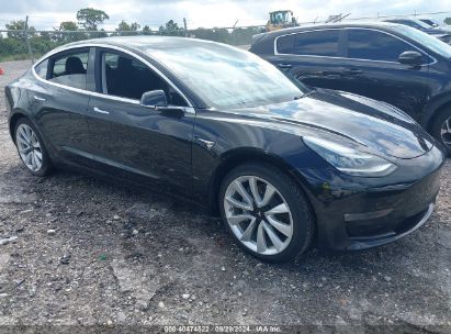 Lot #2996534724 2019 TESLA MODEL 3