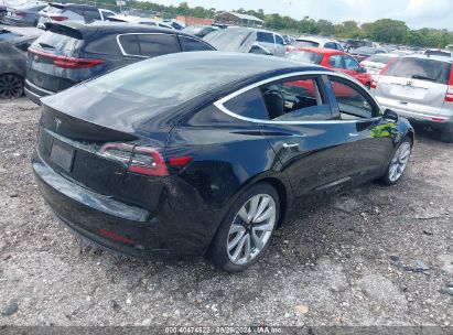 Lot #2996534724 2019 TESLA MODEL 3