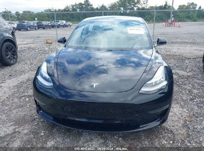 Lot #2996534724 2019 TESLA MODEL 3