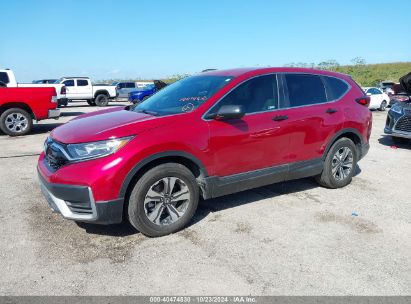 Lot #2992826934 2021 HONDA CR-V 2WD LX