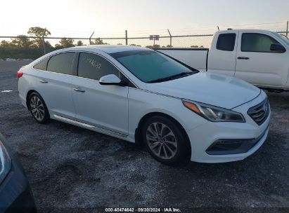 Lot #2996534714 2016 HYUNDAI SONATA SPORT