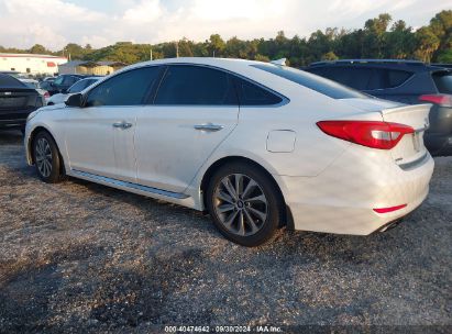 Lot #2996534714 2016 HYUNDAI SONATA SPORT