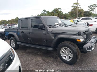 Lot #2996534709 2021 JEEP GLADIATOR SPORT S 4X4