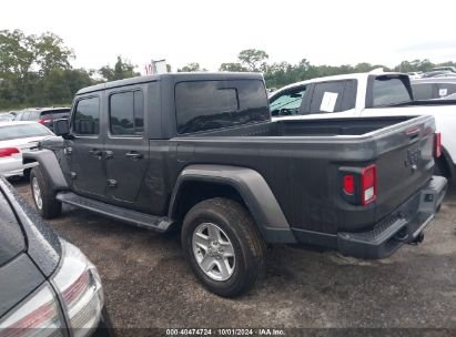 Lot #2996534709 2021 JEEP GLADIATOR SPORT S 4X4