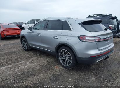 Lot #2997777415 2020 LINCOLN NAUTILUS RESERVE