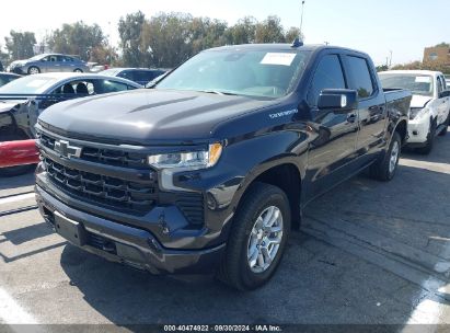 Lot #2991586738 2024 CHEVROLET SILVERADO 1500 2WD  SHORT BED RST