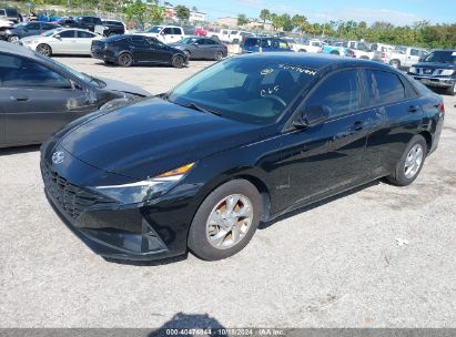 Lot #2994068074 2021 HYUNDAI ELANTRA SE