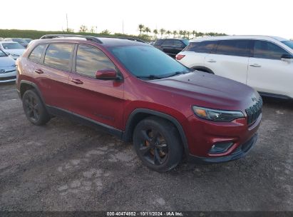 Lot #2996534696 2020 JEEP CHEROKEE ALTITUDE FWD