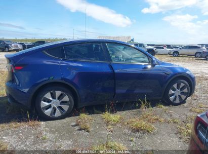 Lot #2997777411 2023 TESLA MODEL Y AWD/LONG RANGE DUAL MOTOR ALL-WHEEL DRIVE