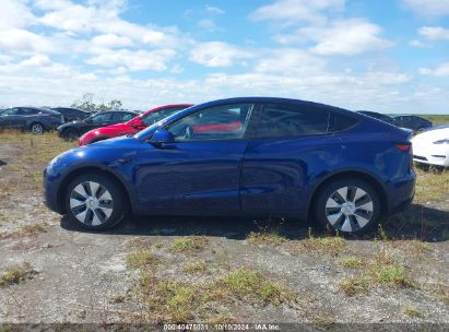 Lot #2997777411 2023 TESLA MODEL Y AWD/LONG RANGE DUAL MOTOR ALL-WHEEL DRIVE