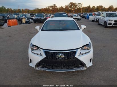 Lot #2996534693 2017 LEXUS RC 200T