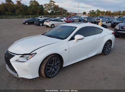 Lot #2996534693 2017 LEXUS RC 200T