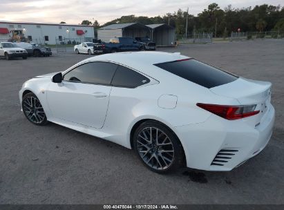 Lot #2996534693 2017 LEXUS RC 200T