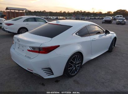 Lot #2996534693 2017 LEXUS RC 200T