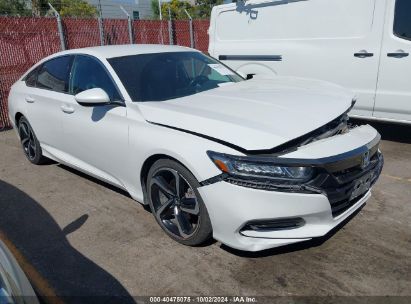 Lot #2992833200 2020 HONDA ACCORD SPORT