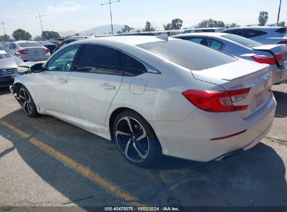 Lot #2992833200 2020 HONDA ACCORD SPORT