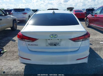 Lot #2997777399 2018 HYUNDAI ELANTRA SEL