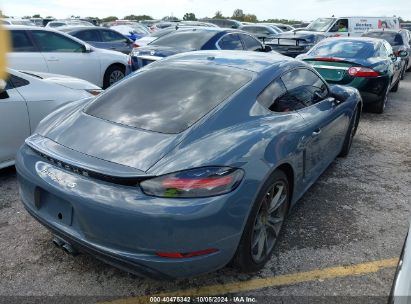 Lot #2992833916 2017 PORSCHE 718 CAYMAN S