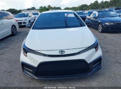 Lot #2996534681 2020 TOYOTA COROLLA SE NIGHTSHADE EDITION