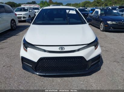 Lot #2996534681 2020 TOYOTA COROLLA SE NIGHTSHADE EDITION